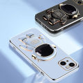 For Infinix Hot 40i Case Astronaut Holder Stand Fashion Soft Silicone For Infinix Hot 40i Back Cover. 