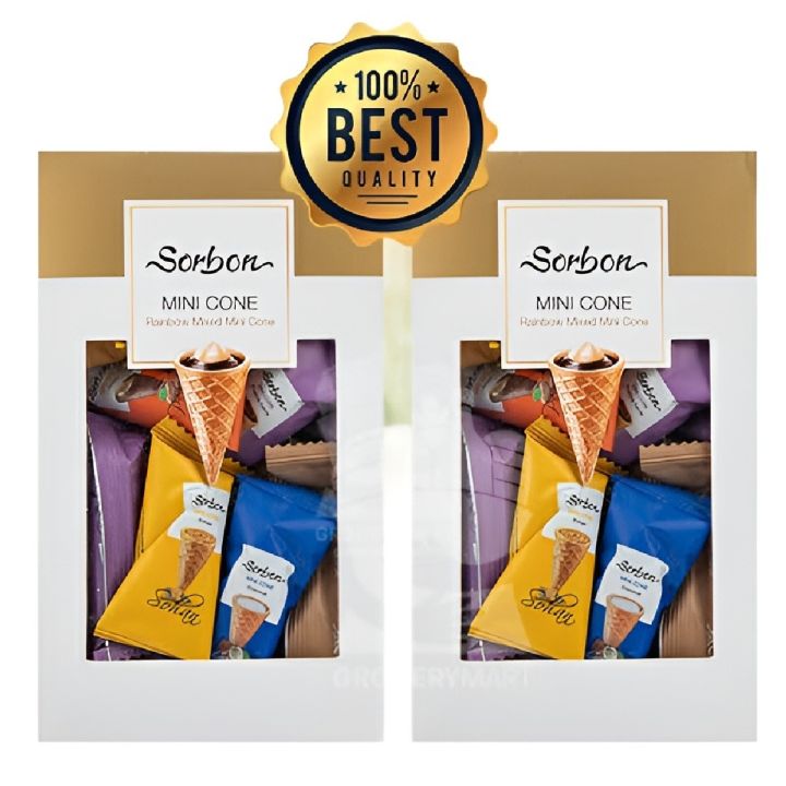 Sorbon mini cone | Approx 29 pcs | Delicious sorbon chocolate | Sorbon mini cones