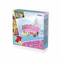 4 x 4 Fit Bestway Disney Princess Inflatable Swimming Pool For Toddlers Kids Girls & Boy Enjoy Summer Vacation Fun & Play 10 Inch Depth Pools Indoor & Outdoor Childrens Water Games Printed Cartoon Characters Snow White, Ariel_ Rapunzel, Jasmine, Belle. 