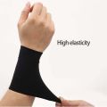 Sleeves For Men Women Solid Color Elastic Wrist Cover Ice Silk Sleeves Sports Wristband Sunscreen Wrist Cycling Arm Sleeves. 