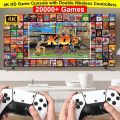 M15 Game Stick 4K Video Game Console Retro Classic Games 2.4G Double Wireless Controller for PS1/GBA/SNES. 