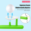 1PC Children Funny Gifts Plastic Pipe Blowing Ball Toys For Kids Outdoor Sports Games Balance Training Learning Prop. 