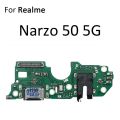USB Charging Port Dock Plug Connector Charger Board Flex Cable Parts For OPPO Realme Narzo 10 10A 20 20A 30 30A 50i 50 50A Prime Pro. 