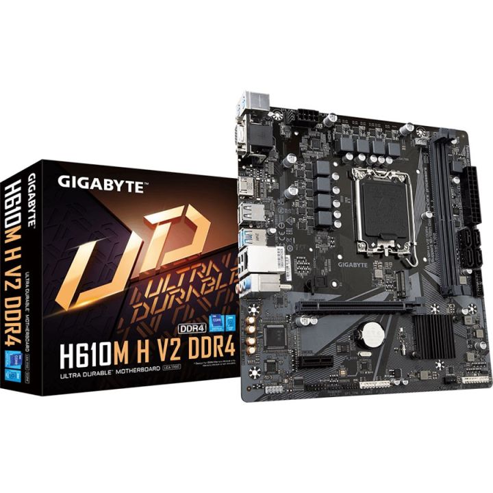 Gigabyte H610M H V2 DDR4 Intel Motherboard Rev 1.0