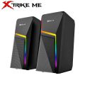 Xtrike Me SK-503 RGB Backlit 2-in-1 Soundbar Speaker | High-Power Wireless & Wired Soundbar with Deep Bass, TF Card & AUX Support | Ideal for PC, Laptop, Home Theater, Gaming, Movies, Music, Office Use & Ambient Audio Experiences By Quick Daraz. 