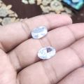 Original Zircon Stone White Color 9.5 crt ± 1crt Gems Stone for ring round shape stone. 