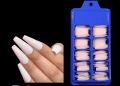 100PCS Artificial Nails Kit | Square, Oval & Coffin Shape Natural Color Fake Nails Set | Acrylic Nail With Free Glue | Durable and Easy to Apply | Artificial Nails Fakee Nails Acrylic Nails For Girls | Beautiful Nails Falsee Nails | Perfect for Everywhere. 
