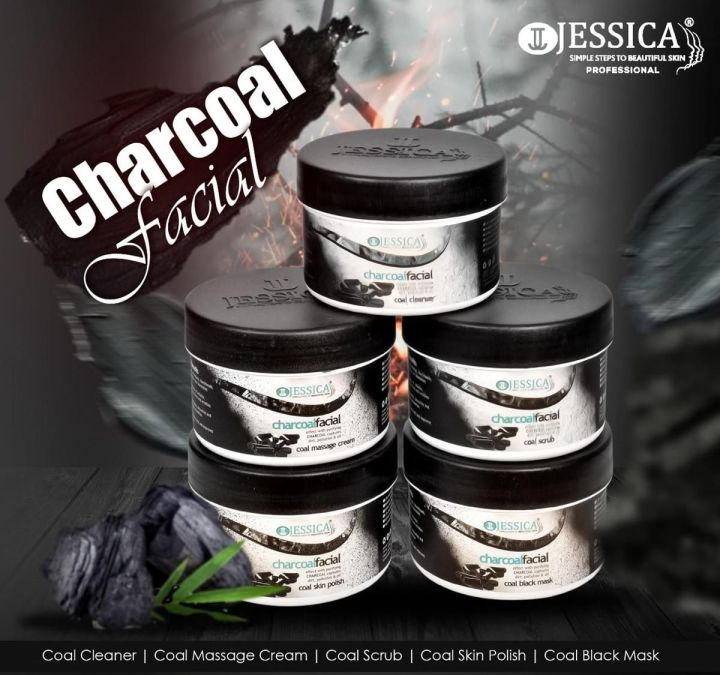 Jessica Charcoal Facial Kit - 500g