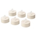 Pack of 12 Mini LED Tea Light Candle Battery Operated LED Flame less Candles. 