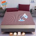 Waterproof Mattress Cover For Double Bed King Size Fitted Mattress Protector Anti Slip Bed Sheet Beddy's Studio. 