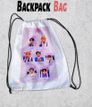 Bangtan Sonyeondan BTS Logo sports bag. 