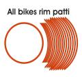cg 125 - cd 70 all bikes rim patti   Pvc Sticker For Bikes,Cars,Laptop 0076. 
