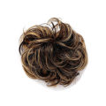 Golden Synthetic Hair Bun Extensions. 