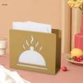 Paper Napkin Holder Freestanding Dispenser Home Decor for Dining Table Countertops. 