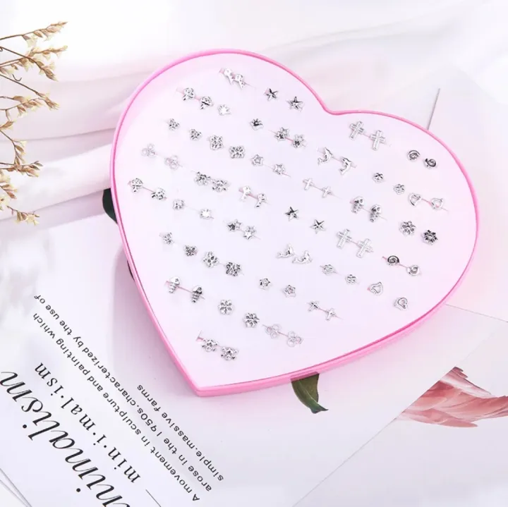 36%20Pairs%20Earrings%20Set%20with%20Box%20%E2%80%93%20Random%20Stud%20Earrings%20(6/12/24%20Pairs%20Without%20Box%20Option)%20%7C%20Cartoon%20Heart%20Shape%20Packaging%20%7C%20Hypoallergenic%20Plastic%20&%20Metal%20Earrings%20for%20Women%20&%20Girls%20-%20Image%209