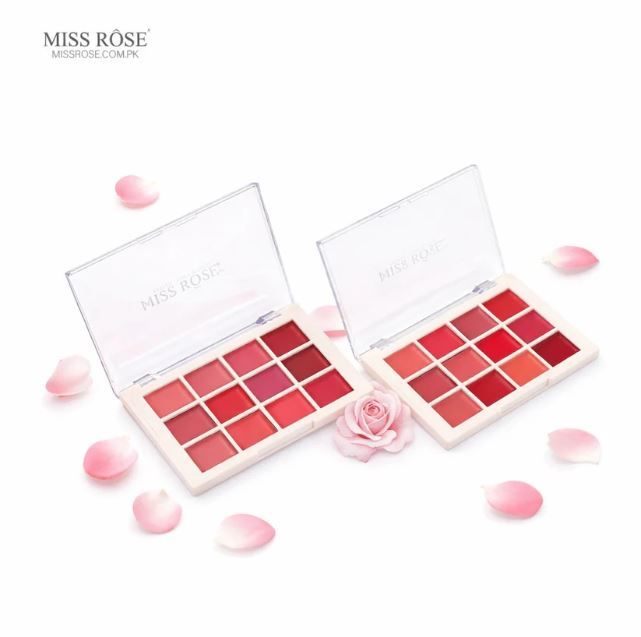 Miss%20Rose%2012%20Color%20Soft%20&%20Matte%20Long%20Lasting%20Waterproof%20Nourishing%20Lip%20Cream%20Lipstick%20Palette%20-%20Image%206