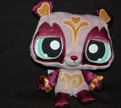 LITTLEST%20PET%20SHOP%20PANDA%20PURPLE%208"%20STUFFED%20ANIMAL%20PLUSH%20-%20Image%203