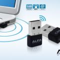 ALFA ALFANEXT USB Wireless-N Adapter Mini WIFI Card Lan 802.11n for Window MAC Alfa Wifi Usb alfa mini wireless Adapter Lan Card Wifi Adapter (Windows 10/11 Plug and Play) UW06. 