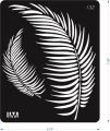 Palm Leaf Reusable Stencil Airbrush Painting Wall Art DIY Home Decor Scrap booking Album Crafts. 