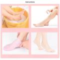 1 Pair Silicone Socks| Moisturizing Gel Heel Socks| Silicone Heel Pad for Foot Care | Multi-purpose Unisex. 