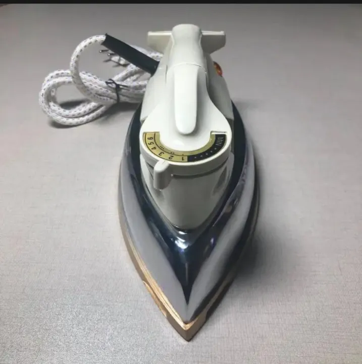 ORANGLES Malaysian Technology Iron Dry Hand Iron White Non-stick coated base Ergonomic JAPANI Technology design Iron Istri Istari - detailed closeup view - illustrating benefits - Image 3 of 3 | created for all | Shop Malaysian Technology Iron Dry Hand Iron White Non-stick coated base Ergonomic JAPANI Technology design Iron Istri Istari North Carolina | Free Shipping ORANGLES