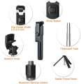 3 in 1 Selfie Stick Tripod with Wireless Remote Bluetooth and Mirror for all Smart phones. 
