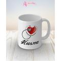 Dr husna name mug. 
