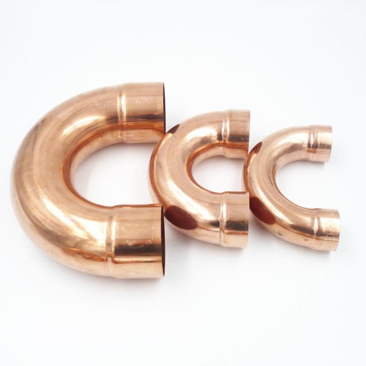 1 Pc & Pack Of 3 Copper U Band 1/4" Swizing Type Copper U Bend 1/4 inch HVACR Copper U Bend Pipe Fittings