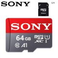 【COD + Gift】SONY Memory Card 32GB/64GB/128GB/256GB/512GB/1TB Micro SDXC C10 U1 Micro SD Card 100MB/s Read Speed. 