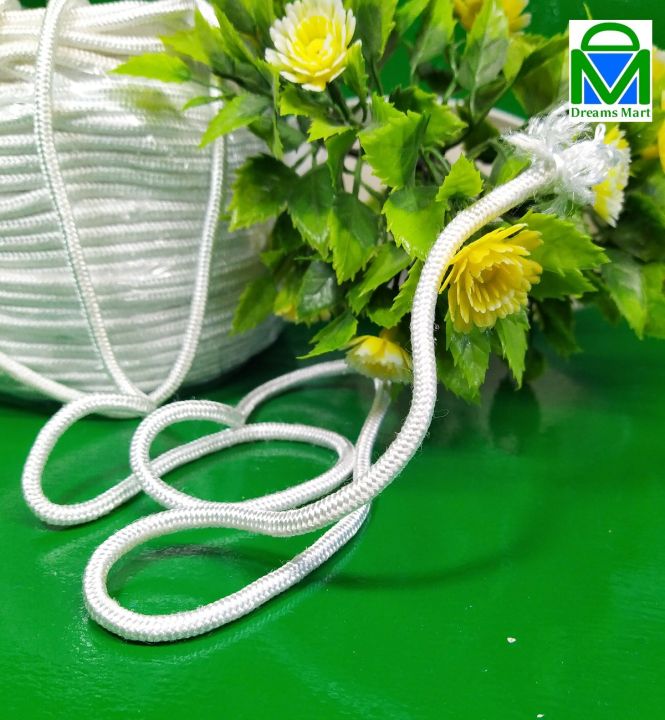 DreamsMart%20High%20Quality%204mm%20nylon%20rope%20wire%20generator%20kick,%20purse,%20bag,%20fastening%20cable%20tie,%20trouser%20string,%20clothesline,%20pant%20shirt%20design%20thread%20Rope%20-%20Image%203