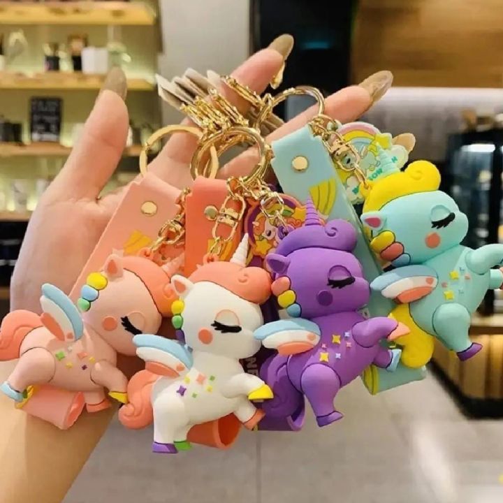 1%20PC%20cute%20Unicorn%20keychain%20with%20strap%20silicon%20material%20high%20quality%20beautiful%20keychain%20for%20kids,%20girls,%20bags%20-%20Image%203