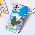Kiki's Delivery Service Phone Case For Samsung A91 A81 A73 A72 A71 A30S A20 A12 A13 A52 A53 4G 5G Soft Black Phone Cover. 