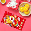 2022 Chinese Red Envelope Attractive Clear Texture New Year Red Envelope. 