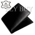 BLACK ORIGINAL LEATHER WALLET FOR MEN. 