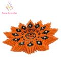 3d Origami Paper Plate Decoration Piece. 