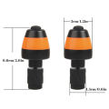 MeterMall 1pair Bicycle Handle Bar End Led Light Silicone + ABS Wing Lights Fixed Turning Signals For Bicycles Fits On Any Road Bicycle. 