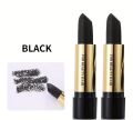 Hair dye Instant Temporary Coloring Hair Lipstick Shape Hair Dye Pen Covering White Hair Disposable Color Stick - Black/Brown. 