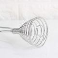 Steal Spring Egg | Stainless Steal Spring Egg Whisk Handheld |Egg Beater Elastic Spiral Cooking Tool|Spring Coil Wire Whisk Hand Mixer. 