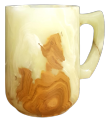 Mug Onyx Hand Made 1 Piece Crafted Healing Stone Coffee, Tea Mug a Best Decoration & Gift Piece (Marble/Onyx Hand Crafted). 