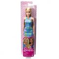 BARBIE DOLL  BLONDE WITH BLUE DRESS MATTEL. 