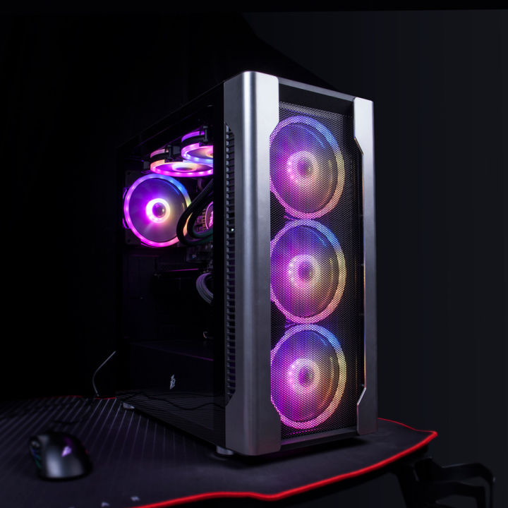 1st player DX (Silver) With 4 Fans 230mm Wide Body E-ATX Support Gaming ...
