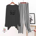 full Sleeve LMS Printed Night Suit For Women And Girls Best For Night Wear (RC116). 