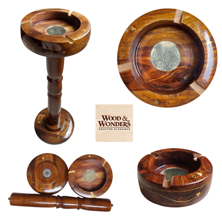 Wooden%20Ash%20Tray%20for%20Office%20-%20AshTray%20Stand%20-%20Ash%20Tray%20with%20with%20Brass%20work%20-%20Ash%20Tray%20For%20Living%20Room%20-%20Image%202