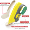 WINRUOCEN Unisex For Plantar fasciitis High Arch Support Insoles Premium PVC Orthopedic Shoes Sole Sports Feet Care Insert. 