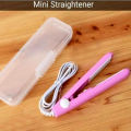 Pack of 2 Travel Mini Hair Flat Iron Ceramic Plate Hair Straightener & Straightener For Girls | Home Assistant. 