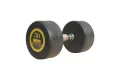 JD Fitness Professional Rubber Coated Dumbbell with Contoured Metal Handle (1-Pc) - High-Quality Fixed Weight for Home Gym & Strength Training - Available in 1kg to 12kg. 
