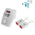 Wireless Remote Controlled Mini Alarm with IR Infrared Motion Sensor Detector & 105dB Loud Siren For Home Security Anti-Theft. 