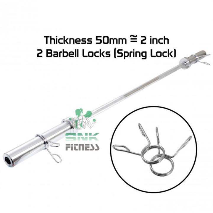 1Pair  50mm Gym Weight Bar Barbell Spring Collar Clip Dumbbell Lock Clamp Tool