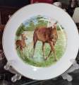 Vintage / Antique Fenton China Staffordshire England Decorative Plate. 
