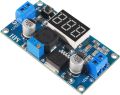 LM2596S DC-DC LM2596 with LED Display Voltmeter Buck Converter Step-Down Regulator 4.0-40V to 1.25-37V DC 36V to 24V to 12V to 5V Power Supply Module Compatible with Car Motor Buck. 